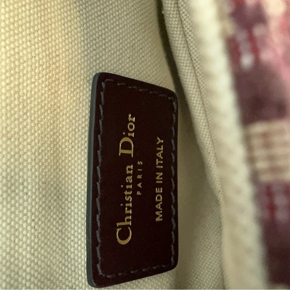 Dior Saddle oblique, red mini size - Picture 10 of 10